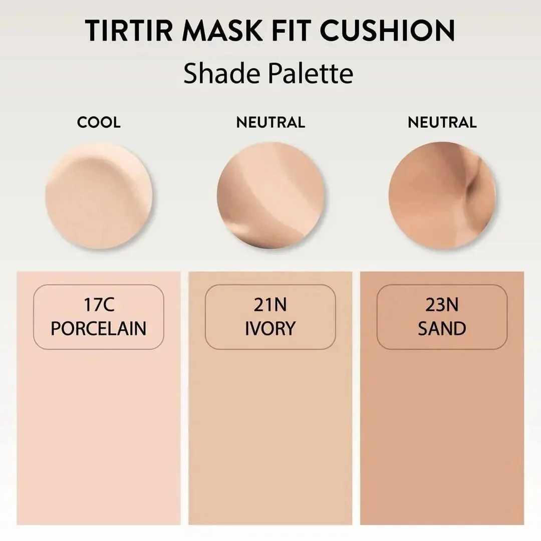 TIRTIR	Mask Fit Crystal Mesh Cushion - 3 Colors [23N Sand]	